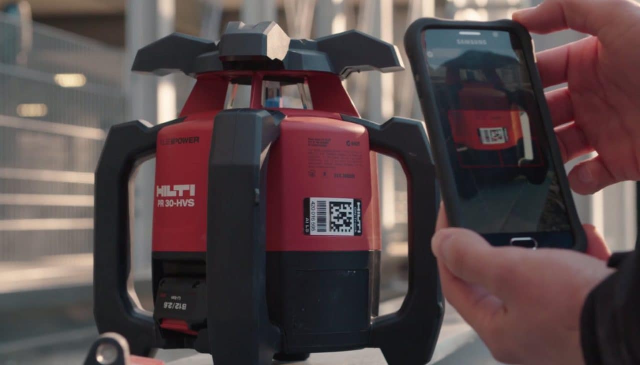 Hilti ON!Track video pārskata sīktēls, kas parāda sistēmas funkcijas