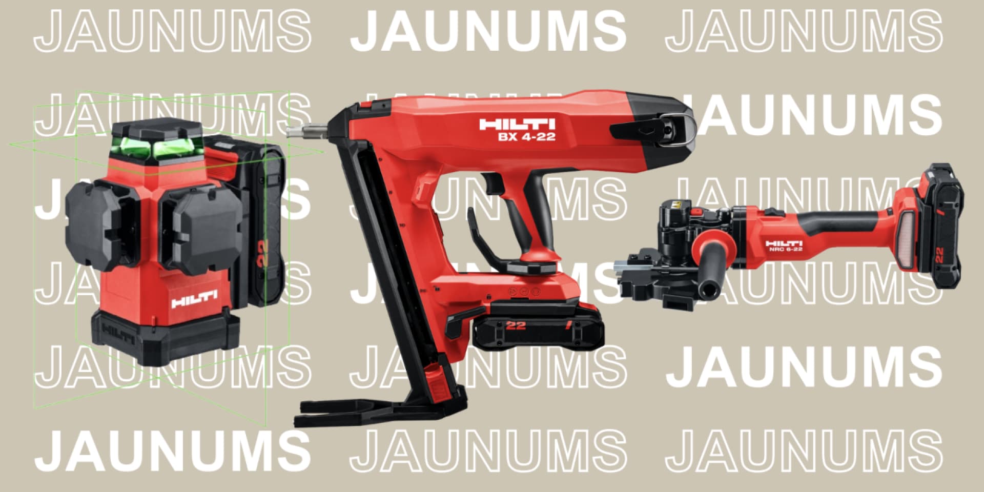 Hilti inovatīvie instrumenti